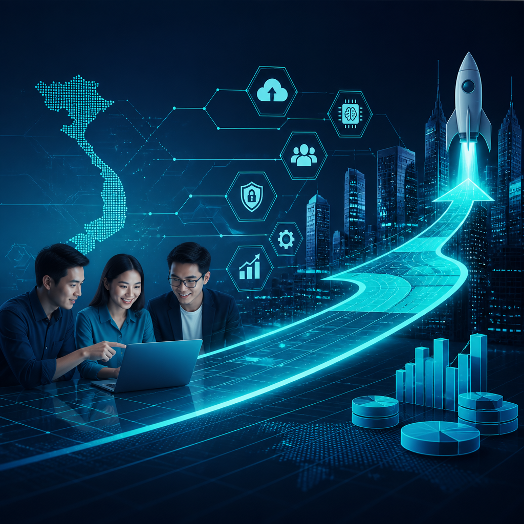 Giải pháp chuyển đổi số trọn gói cho doanh nghiệp startup: Lộ trình tinh gọn và tối ưu chi phí